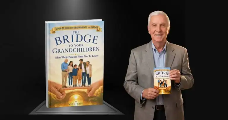 Neil Taft launching his 5th book - The Bridge to Your Grandchildren: What Their Parents Want You to Know.
